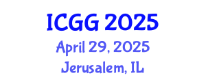 International Conference on Geology and Geophysics (ICGG) April 29, 2025 - Jerusalem, Israel