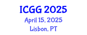 International Conference on Geology and Geophysics (ICGG) April 15, 2025 - Lisbon, Portugal
