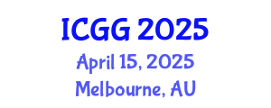 International Conference on Geology and Geophysics (ICGG) April 15, 2025 - Melbourne, Australia
