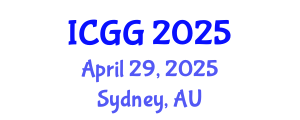 International Conference on Geology and Geophysics (ICGG) April 29, 2025 - Sydney, Australia