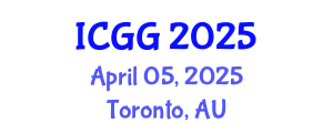 International Conference on Geology and Geophysics (ICGG) April 05, 2025 - Toronto, Australia