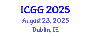 International Conference on Geology and Geophysics (ICGG) August 23, 2025 - Dublin, Ireland