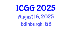 International Conference on Geology and Geophysics (ICGG) August 16, 2025 - Edinburgh, United Kingdom
