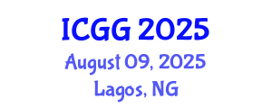 International Conference on Geology and Geophysics (ICGG) August 09, 2025 - Lagos, Nigeria