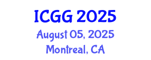 International Conference on Geology and Geophysics (ICGG) August 05, 2025 - Montreal, Canada