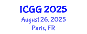 International Conference on Geology and Geophysics (ICGG) August 26, 2025 - Paris, France