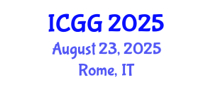International Conference on Geology and Geophysics (ICGG) August 23, 2025 - Rome, Italy