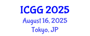 International Conference on Geology and Geophysics (ICGG) August 16, 2025 - Tokyo, Japan
