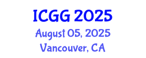 International Conference on Geology and Geophysics (ICGG) August 05, 2025 - Vancouver, Canada