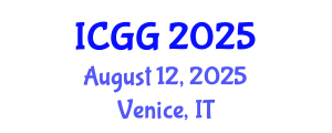 International Conference on Geology and Geophysics (ICGG) August 12, 2025 - Venice, Italy