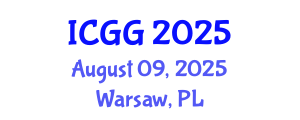International Conference on Geology and Geophysics (ICGG) August 09, 2025 - Warsaw, Poland