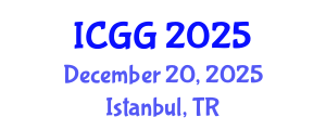 International Conference on Geology and Geophysics (ICGG) December 20, 2025 - Istanbul, Turkey