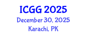 International Conference on Geology and Geophysics (ICGG) December 30, 2025 - Karachi, Pakistan
