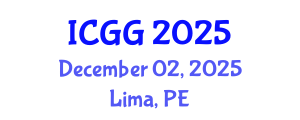 International Conference on Geology and Geophysics (ICGG) December 02, 2025 - Lima, Peru