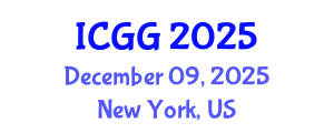 International Conference on Geology and Geophysics (ICGG) December 09, 2025 - New York, United States