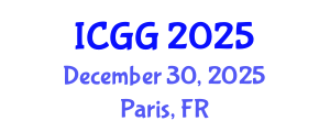 International Conference on Geology and Geophysics (ICGG) December 30, 2025 - Paris, France