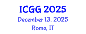 International Conference on Geology and Geophysics (ICGG) December 13, 2025 - Rome, Italy