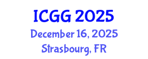 International Conference on Geology and Geophysics (ICGG) December 16, 2025 - Strasbourg, France