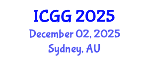 International Conference on Geology and Geophysics (ICGG) December 02, 2025 - Sydney, Australia