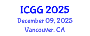 International Conference on Geology and Geophysics (ICGG) December 09, 2025 - Vancouver, Canada