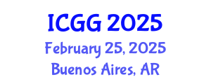International Conference on Geology and Geophysics (ICGG) February 25, 2025 - Buenos Aires, Argentina