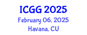 International Conference on Geology and Geophysics (ICGG) February 06, 2025 - Havana, Cuba