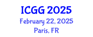 International Conference on Geology and Geophysics (ICGG) February 22, 2025 - Paris, France