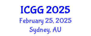 International Conference on Geology and Geophysics (ICGG) February 25, 2025 - Sydney, Australia