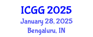 International Conference on Geology and Geophysics (ICGG) January 28, 2025 - Bengaluru, India