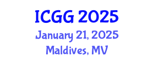 International Conference on Geology and Geophysics (ICGG) January 21, 2025 - Maldives, Maldives