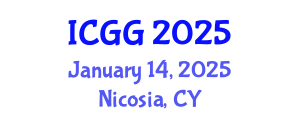 International Conference on Geology and Geophysics (ICGG) January 14, 2025 - Nicosia, Cyprus
