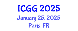 International Conference on Geology and Geophysics (ICGG) January 25, 2025 - Paris, France