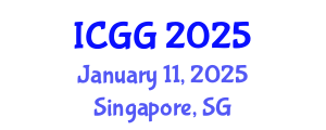 International Conference on Geology and Geophysics (ICGG) January 11, 2025 - Singapore, Singapore