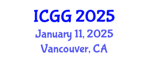 International Conference on Geology and Geophysics (ICGG) January 11, 2025 - Vancouver, Canada