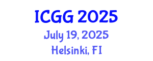 International Conference on Geology and Geophysics (ICGG) July 19, 2025 - Helsinki, Finland