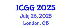 International Conference on Geology and Geophysics (ICGG) July 26, 2025 - London, United Kingdom