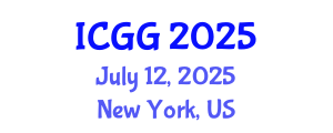 International Conference on Geology and Geophysics (ICGG) July 12, 2025 - New York, United States