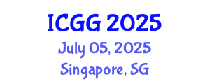 International Conference on Geology and Geophysics (ICGG) July 05, 2025 - Singapore, Singapore