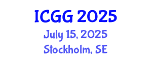 International Conference on Geology and Geophysics (ICGG) July 15, 2025 - Stockholm, Sweden