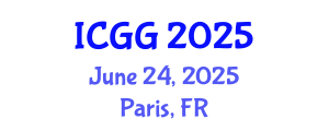 International Conference on Geology and Geophysics (ICGG) June 24, 2025 - Paris, France