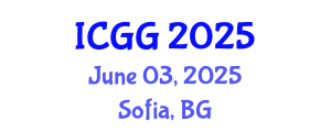 International Conference on Geology and Geophysics (ICGG) June 03, 2025 - Sofia, Bulgaria
