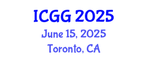 International Conference on Geology and Geophysics (ICGG) June 15, 2025 - Toronto, Canada