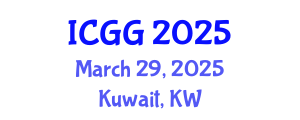 International Conference on Geology and Geophysics (ICGG) March 29, 2025 - Kuwait, Kuwait