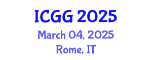 International Conference on Geology and Geophysics (ICGG) March 04, 2025 - Rome, Italy