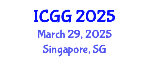 International Conference on Geology and Geophysics (ICGG) March 29, 2025 - Singapore, Singapore