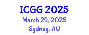 International Conference on Geology and Geophysics (ICGG) March 29, 2025 - Sydney, Australia
