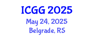 International Conference on Geology and Geophysics (ICGG) May 24, 2025 - Belgrade, Serbia
