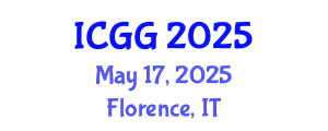 International Conference on Geology and Geophysics (ICGG) May 17, 2025 - Florence, Italy