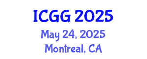 International Conference on Geology and Geophysics (ICGG) May 24, 2025 - Montreal, Canada