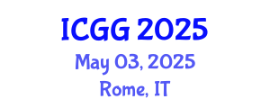 International Conference on Geology and Geophysics (ICGG) May 03, 2025 - Rome, Italy